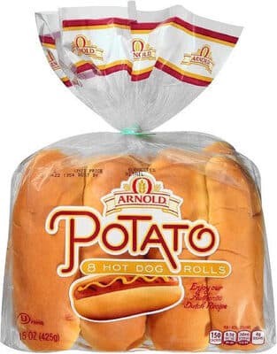 Potato Hot Dog Buns