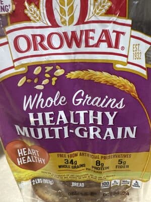 Healthy Multi-Grain Whole Grains Bread