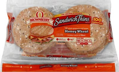 Honey Wheat Pre-Sliced Rolls