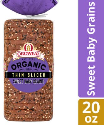 Sweet Baby Grains Thin-Sliced Bread