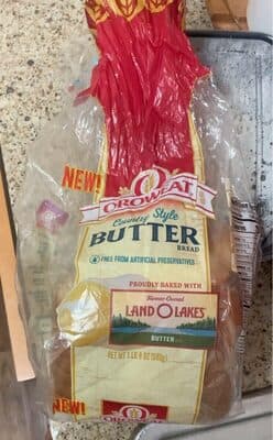 Country Style Butter Bread