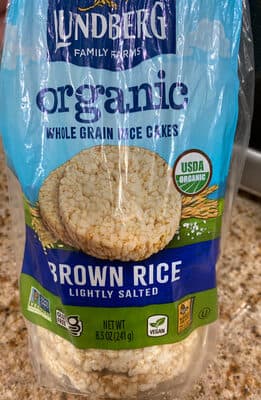 Organic Whole Grain Rice Cakes