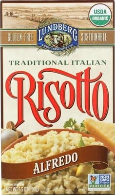 Traditional Italian Alfredo Risotto