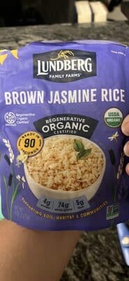 Organic Brown Jasmine Thai Hom Mali Rice