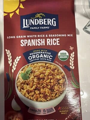 Spanish Style Rice Organic Rice & Seasoning Mix