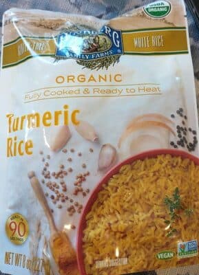 Organic Turmeric Rice