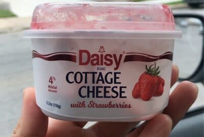 4% Cottage Cheese with Strawberries