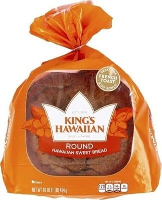 Round Hawaiian Sweet Bread