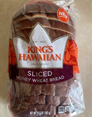 Honey Wheat Sliced Bread