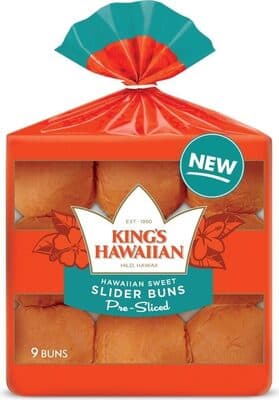 Hawaiian Sweet Pre-Sliced Slider Buns