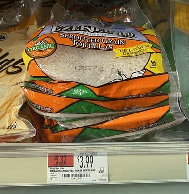 Original Sprouted Flourless Tortillas