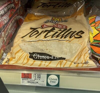 Brown Rice Gluten-Free Tortillas