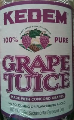 100% Pure Grape Juice