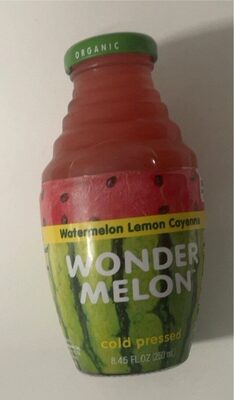 Watermelon Lemon Cayenne Cold Pressed 100% Organic Juice