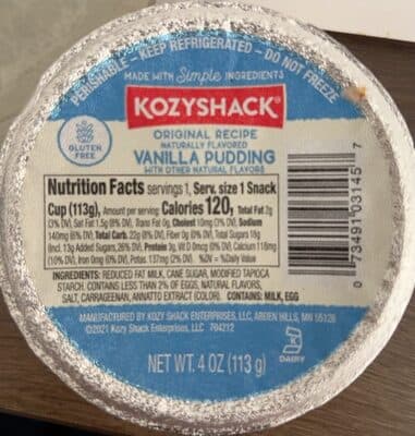 Vanilla Pudding