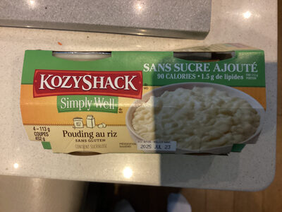Rice Pudding Snack Cups