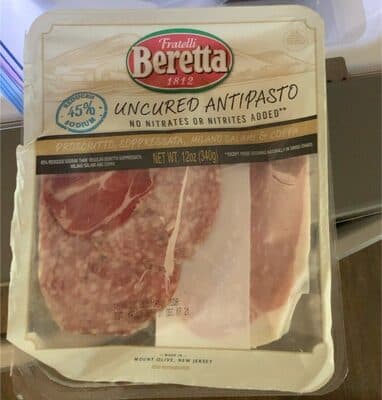 Beretta uncured antipasto