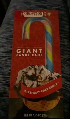 Giant candy cane