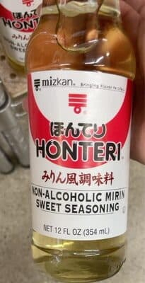 Non-alcoholic mirin sweet seasoning