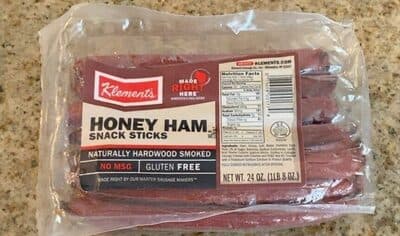 Honey ham snack sticks