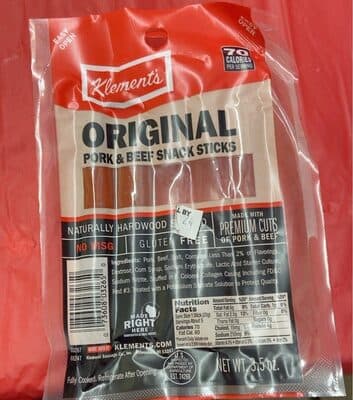 Original Pork and Beef Snack Sticks