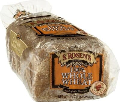 100% Whole Wheat Bread