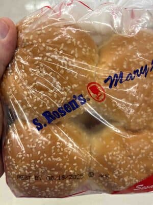 Sesame Enriched Hamburger Buns