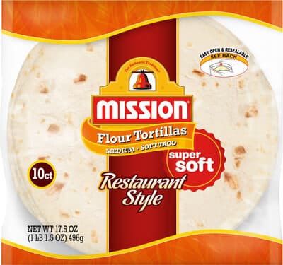 Mission Flour Tortillas