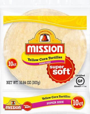 Yellow Corn Super Soft Tortillas