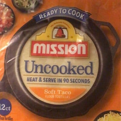 Soft Taco Uncooked Flour Tortillas