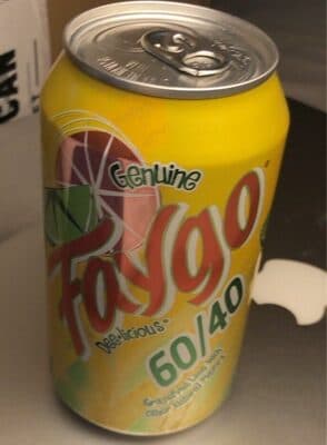 Soda 60/40 pamplemousse citron