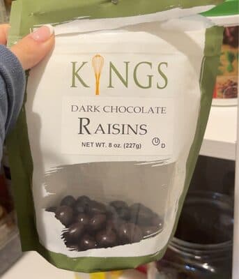 Dark Chocolate Raisins