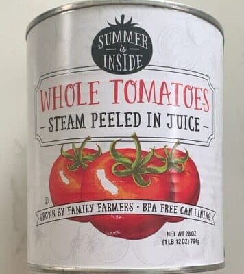 Whole tomatoes