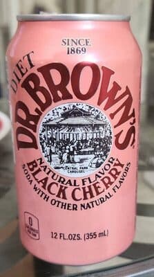 Diet Black Cherry Soda