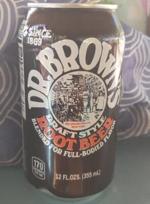 Dr Brown's draft style root beer