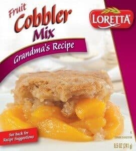 Fruit Cobbler Mix