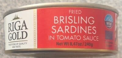 Fried Brisling Sardines in Tomato Sauce