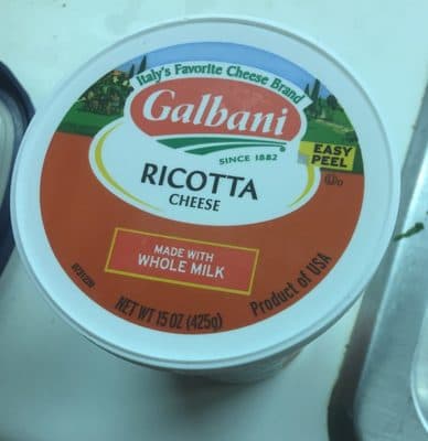 Galbani Ricotta Cheese Whole Milk