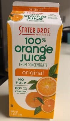 100% Orange Juice