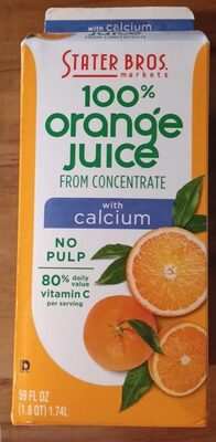 Orange Juice From Concentrate