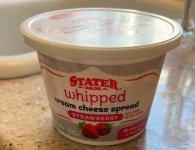 Strawberry Whipped Cream Cheese Spread