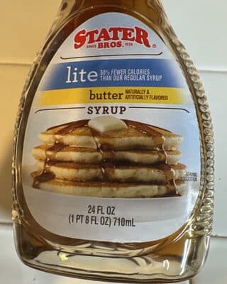 Butter Flavored Lite Syrup