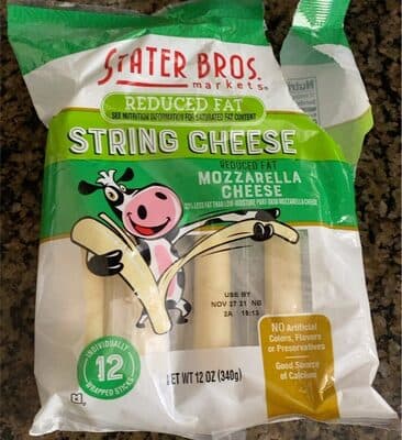 Mozzarella Reduced Fat String Cheese