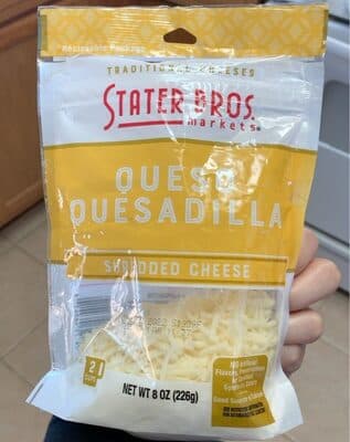 Queso Quesadilla Shredded Cheese