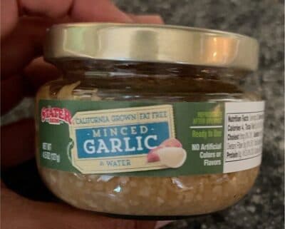 Minced Garlic