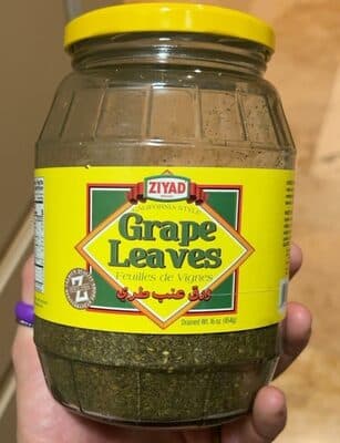 Grape leaves