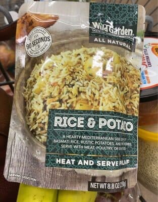 Rice and potato