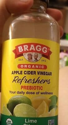 Organic Limeade Apple Cider Vinegar Drink
