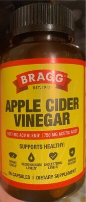 Apple cider vinegar capsules