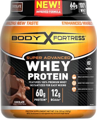 Super advanced whey protein powder